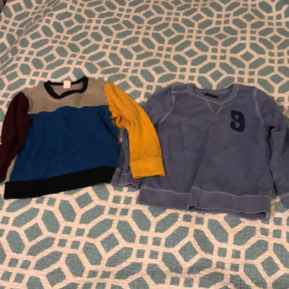 Set of Boys Sweaters- Baby Gap & Osh Kosh 4T